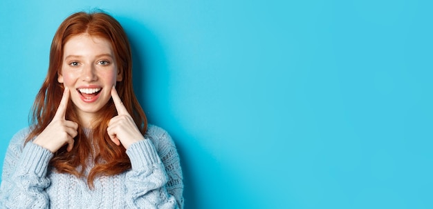 closeup cheerful teenage girl with red hair freckles poking cheeks showing dimples smilin 1258 154430 Zahnarztpraxis Hussam Amayri in Duisburg Blogs